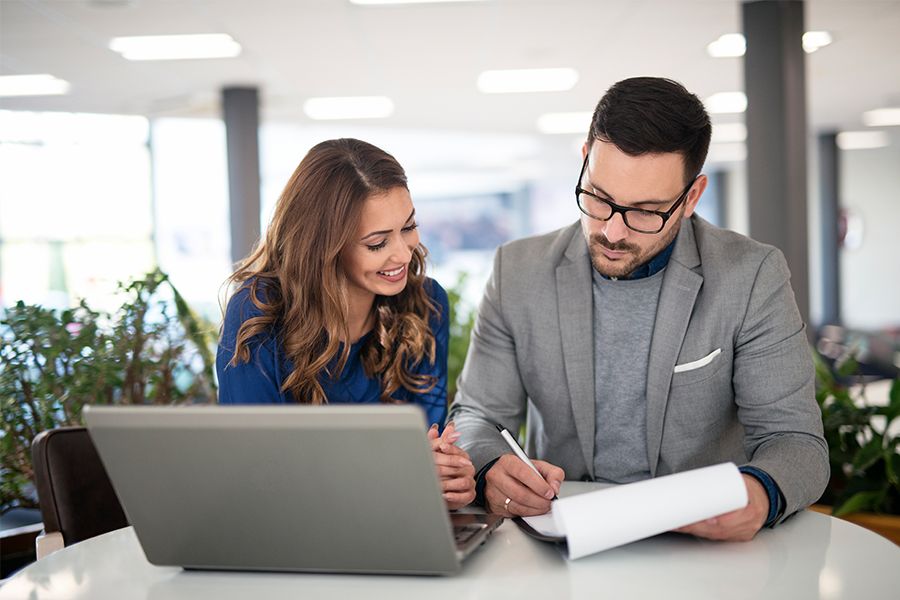 Training materials and templates for financial consulting program